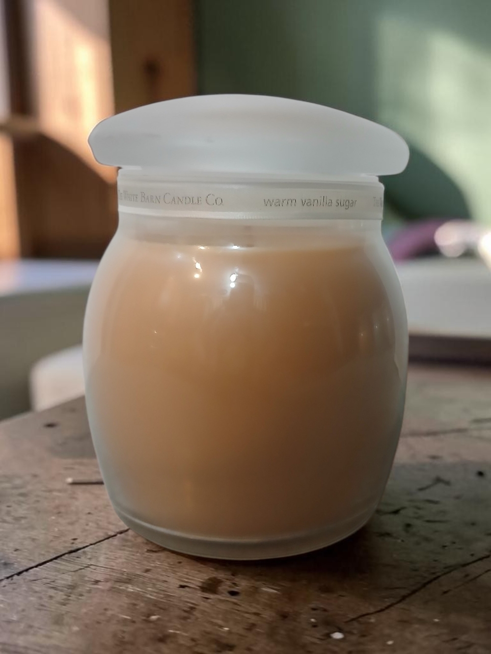 Warm Vanilla Sugar Jar Candle - White Barn